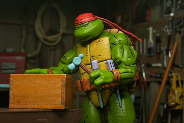 Handyman Donatello (Mirage Comics) Actionfigur, Teenage Mutant Ninja Turtles, 18 cm