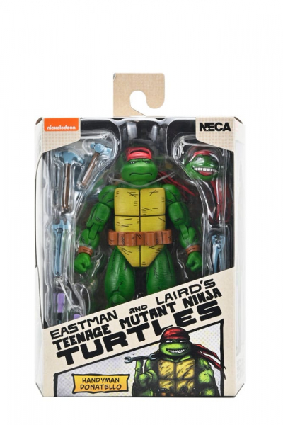 Handyman Donatello (Mirage Comics) Actionfigur, Teenage Mutant Ninja Turtles, 18 cm