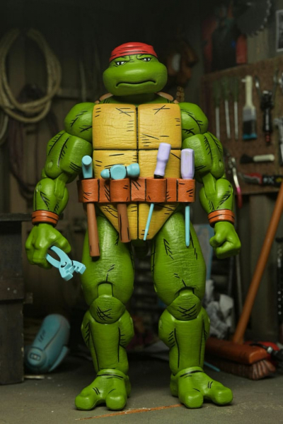 Handyman Donatello (Mirage Comics) Actionfigur, Teenage Mutant Ninja Turtles, 18 cm
