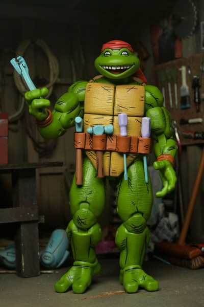 Handyman Donatello (Mirage Comics) Actionfigur, Teenage Mutant Ninja Turtles, 18 cm