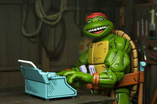 Handyman Donatello (Mirage Comics) Actionfigur, Teenage Mutant Ninja Turtles, 18 cm