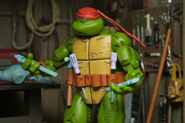 Handyman Donatello (Mirage Comics) Actionfigur, Teenage Mutant Ninja Turtles, 18 cm