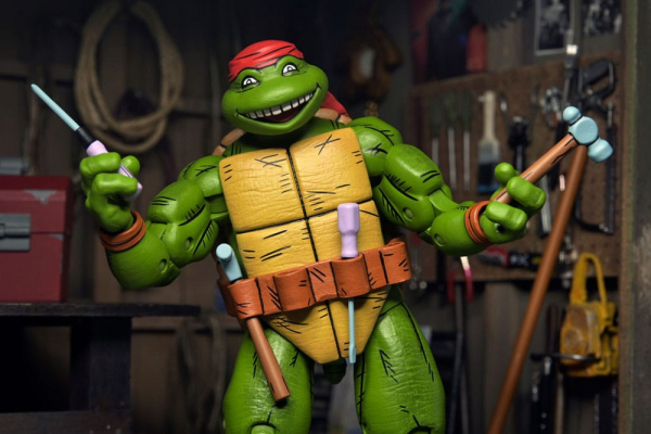 Handyman Donatello (Mirage Comics) Actionfigur, Teenage Mutant Ninja Turtles, 18 cm