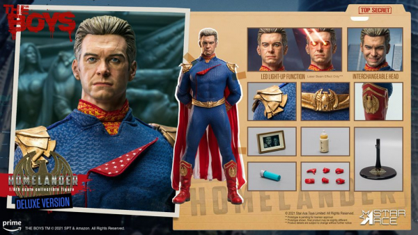 Homelander (Deluxe Ver.) Action Figure 1/6 My Favourite Movie, The Boys, 30 cm