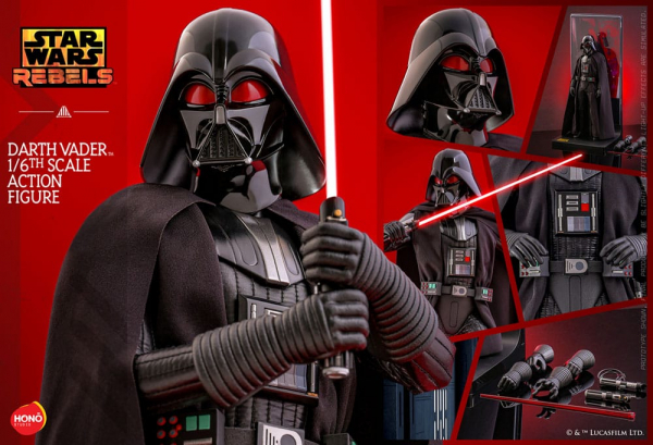 Darth Vader Action Figure 1/6, Star Wars Rebels, 34 cm