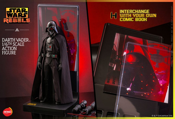 Darth Vader Action Figure 1/6, Star Wars Rebels, 34 cm