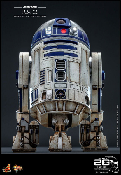 R2-D2 Action Figure 1/6 Movie Masterpiece Series, Star Wars: Episode II, 18 cm