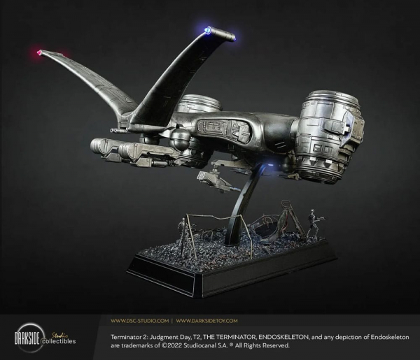 Aerial Hunter Killer Replica 30th Anniversary Edition, Terminator 2: Judgment Day, 60 cm
