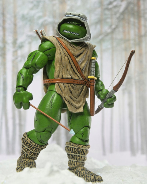 Hunter Leonardo (Mirage Comics) Actionfigur, Teenage Mutant Ninja Turtles, 18 cm