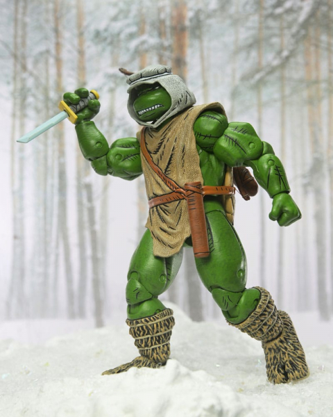 Hunter Leonardo (Mirage Comics) Actionfigur, Teenage Mutant Ninja Turtles, 18 cm