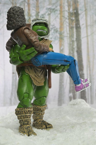 Hunter Leonardo (Mirage Comics) Actionfigur, Teenage Mutant Ninja Turtles, 18 cm