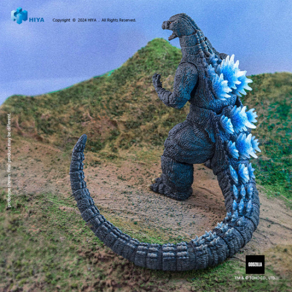 Heat Ray Godzilla (Hokkaido Ver.) Action Figure Exquisite Basic, Godzilla vs. King Ghidorah (1991), 18 cm