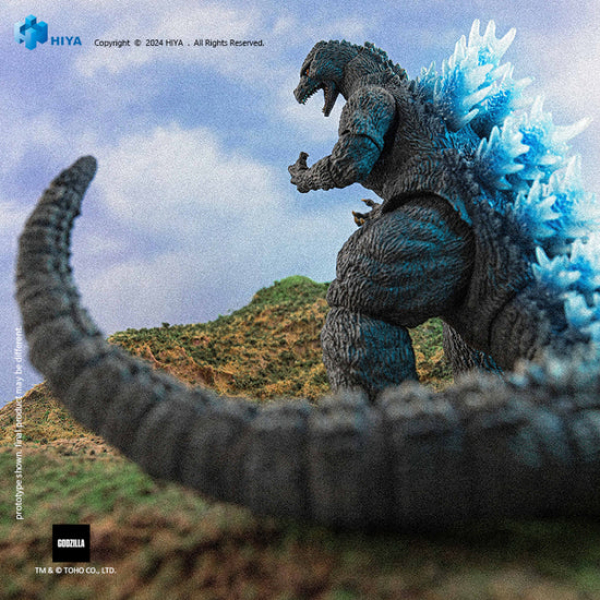 Heat Ray Godzilla (Hokkaido Ver.) Action Figure Exquisite Basic, Godzilla vs. King Ghidorah (1991), 18 cm