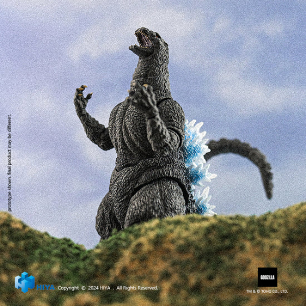 Heat Ray Godzilla (Hokkaido Ver.) Action Figure Exquisite Basic, Godzilla vs. King Ghidorah (1991), 18 cm