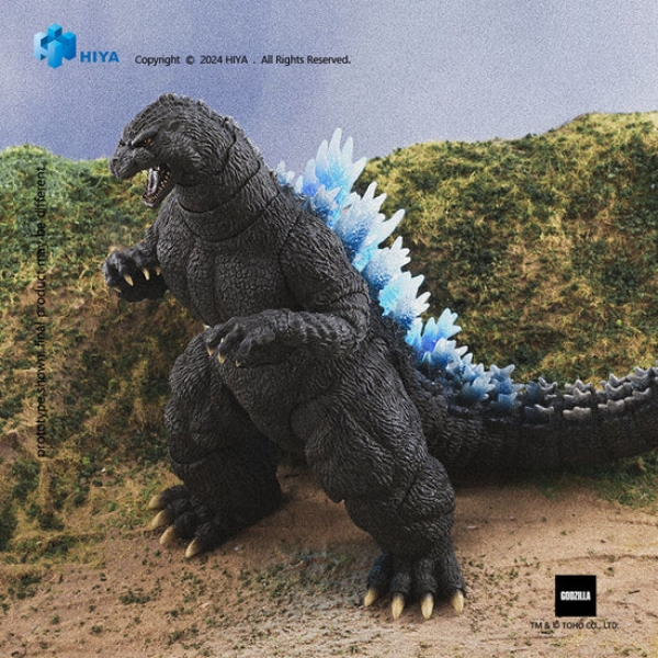 Heat Ray Godzilla (Hokkaido Ver.) Action Figure Exquisite Basic, Godzilla vs. King Ghidorah (1991), 18 cm