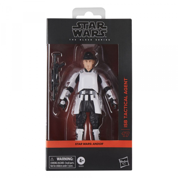 ISB Tactical Agent Action Figure Black Series BS17, Star Wars: Andor, 15 cm