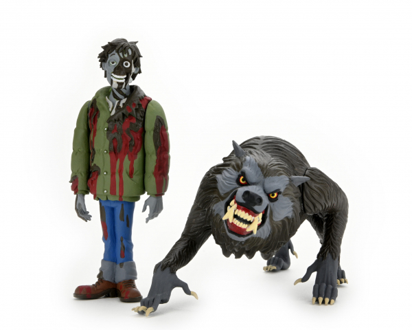 Jack and Kessler Wolf Actionfiguren-Doppelpack Toony Terrors, American Werewolf, 15 cm