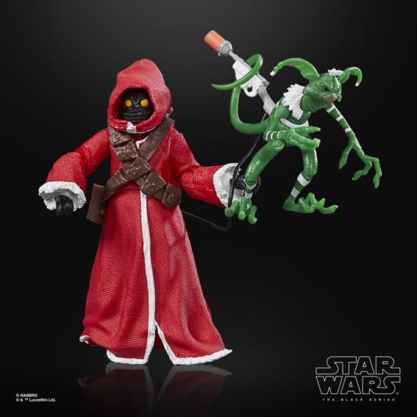 Jawa & Salacious B. Crumb (Holiday Edition) Action Figure Black Series Exclusive, Star Wars, 15 cm