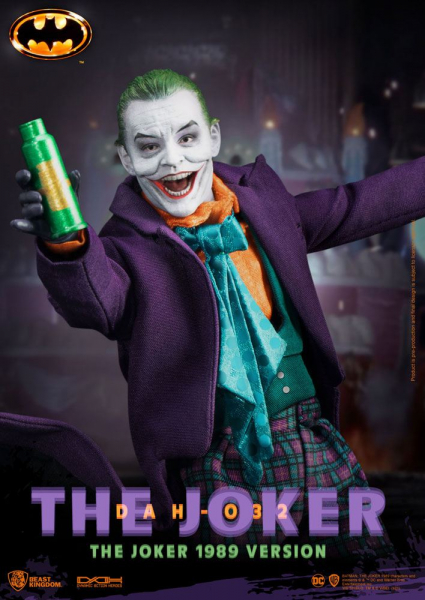 The Joker Actionfigur 1:9 Dynamic 8ction Heroes, Batman (1989), 20 cm