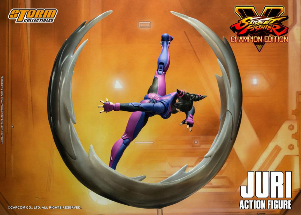Juri Han Action Figure 1/12, Street Fighter V: Champion Edition, 18 cm