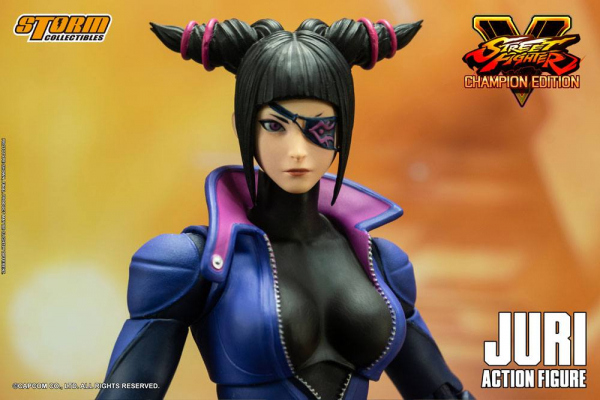 Juri Han Action Figure 1/12, Street Fighter V: Champion Edition, 18 cm