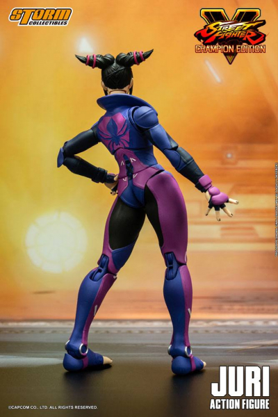 Juri Han Action Figure 1/12, Street Fighter V: Champion Edition, 18 cm