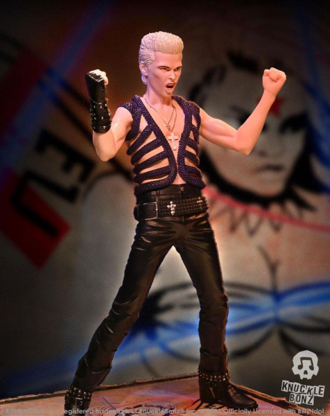 Billy Idol Statue 1:9 Rock Iconz Limited Edition, 22 cm