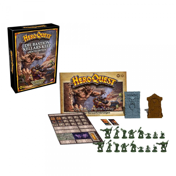 Die Bastion Kellars Keep Abenteuerpack, HeroQuest (deutsch)