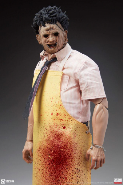 Leatherface (Killing Mask) Actionfigur 1:6 Sideshow, Texas Chainsaw Massacre, 30 cm