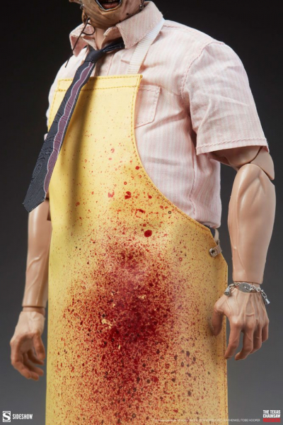 Leatherface (Killing Mask) Actionfigur 1:6 Sideshow, Texas Chainsaw Massacre, 30 cm