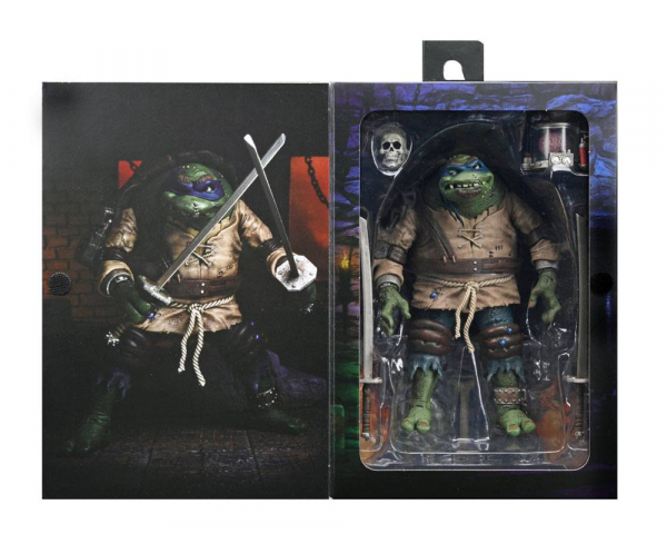 Ultimate Leonardo as The Hunchback Actionfigur, Universal Monsters x Teenage Mutant Ninja Turtles, 18 cm