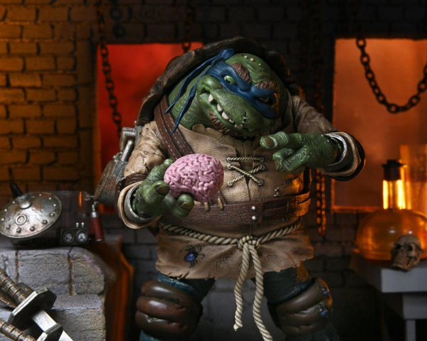 Ultimate Leonardo as The Hunchback Actionfigur, Universal Monsters x Teenage Mutant Ninja Turtles, 18 cm