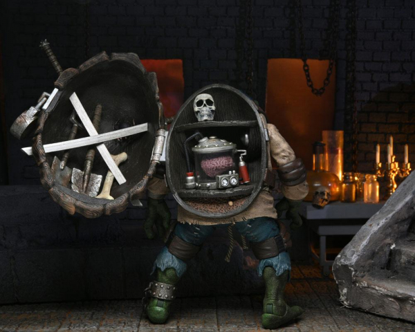 Ultimate Leonardo as The Hunchback Actionfigur, Universal Monsters x Teenage Mutant Ninja Turtles, 18 cm