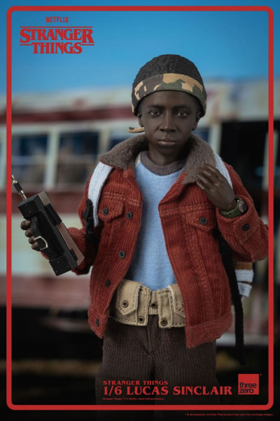 Lucas Sinclair Actionfigur 1:6, Stranger Things, 24 cm