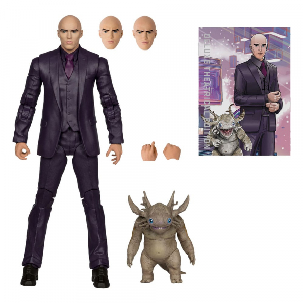 Lex Luthor with Baby Kaiju (Deluxe Theatrical Edition) Actionfigur DC Multiverse, Superman (2025), 18 cm