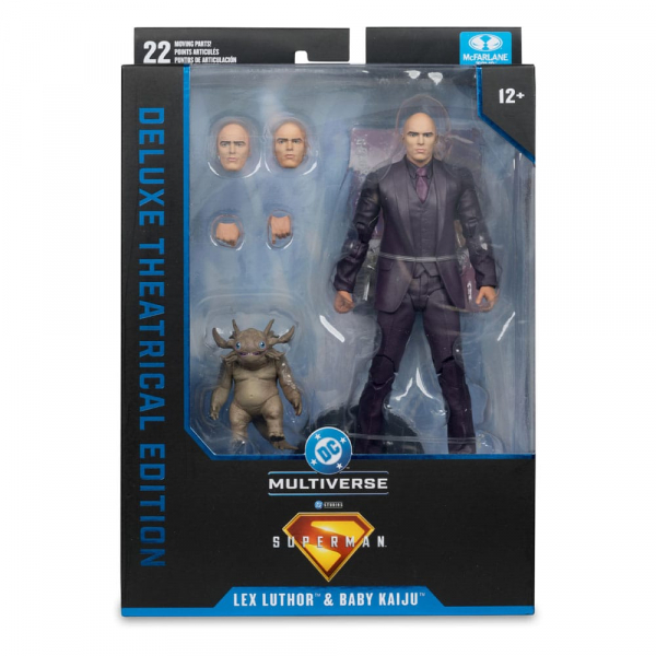 Lex Luthor with Baby Kaiju (Deluxe Theatrical Edition) Actionfigur DC Multiverse, Superman (2025), 18 cm