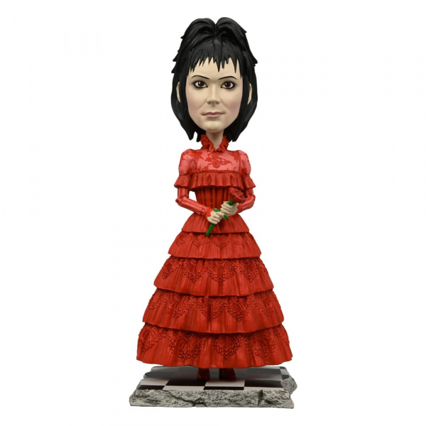 Lydia Deetz (Wedding Dress) Wackelkopf-Figur Head Knocker, Beetlejuice Beetlejuice, 20 cm