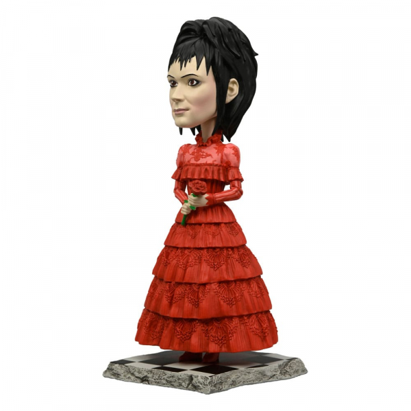 Lydia Deetz (Wedding Dress) Wackelkopf-Figur Head Knocker, Beetlejuice Beetlejuice, 20 cm