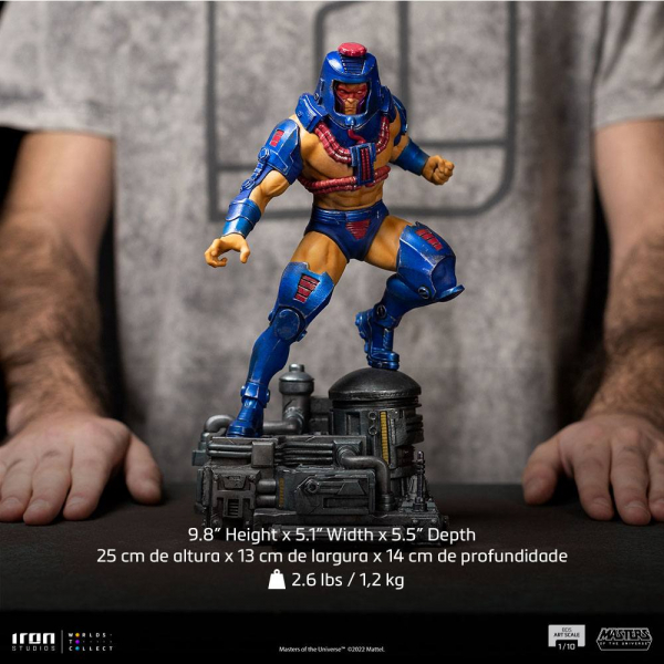 Man-E-Faces Statue Art Scale 1:10 Battle Diorama Series, Masters of the Universe, 25 cm