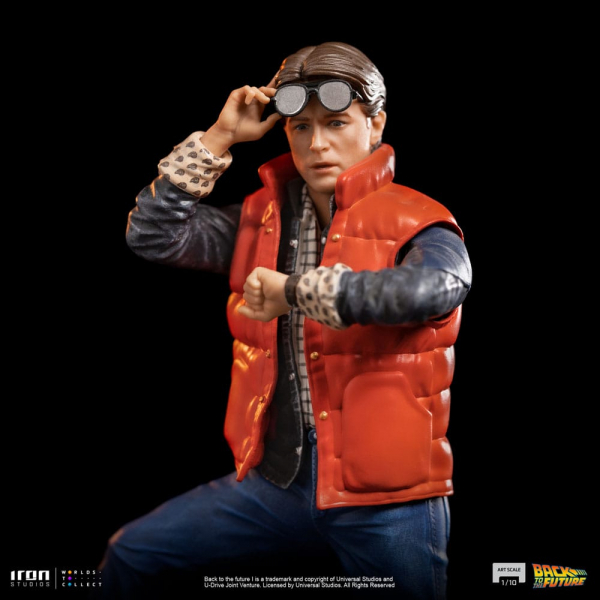 Marty McFly Statue 1:10 Art Scale, Zurück in die Zukunft, 21 cm