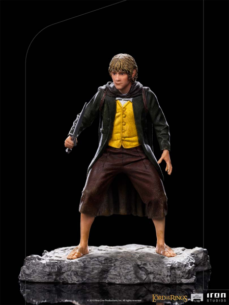 Merry Statue Art Scale 1/10 Battle Diorama Series, The Lord of the Rings, 12 cm