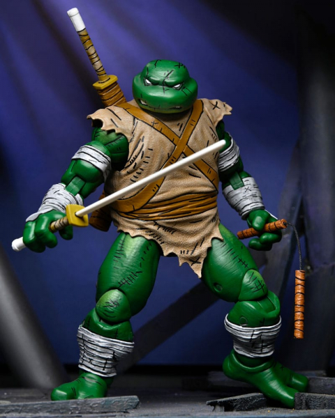 Michelangelo (The Wanderer) (Mirage Comics) Action Figure, Teenage Mutant Ninja Turtles, 18 cm