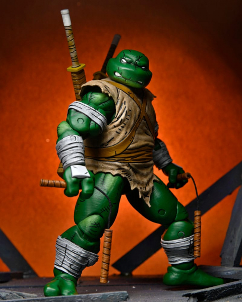 Michelangelo (The Wanderer) (Mirage Comics) Action Figure, Teenage Mutant Ninja Turtles, 18 cm
