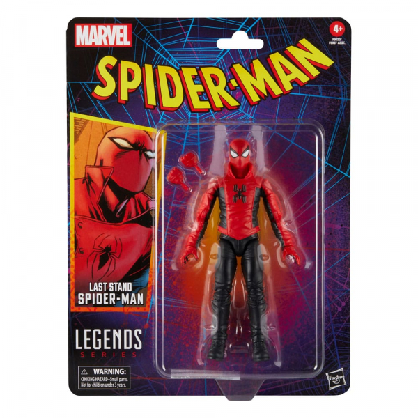 Last Stand Spider-Man Action Figure Marvel Legends Retro Collection, 15 cm