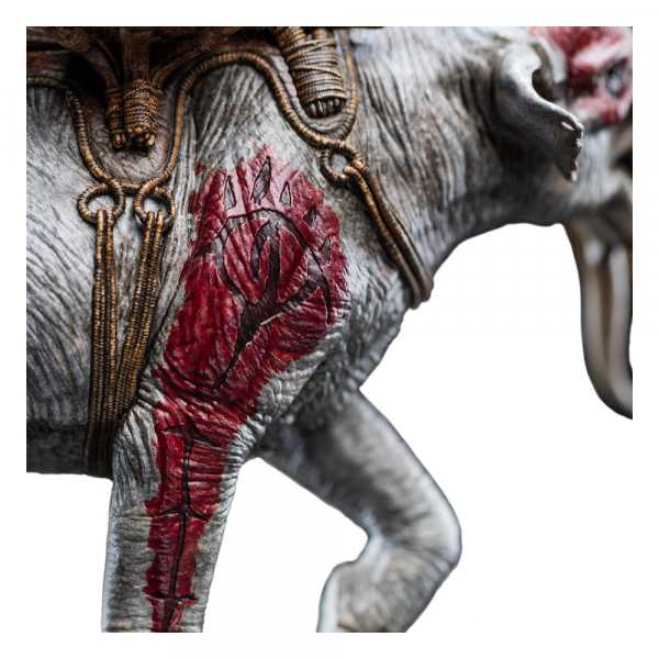 Mumak in Battle Statue, Der Herr der Ringe, 17 cm