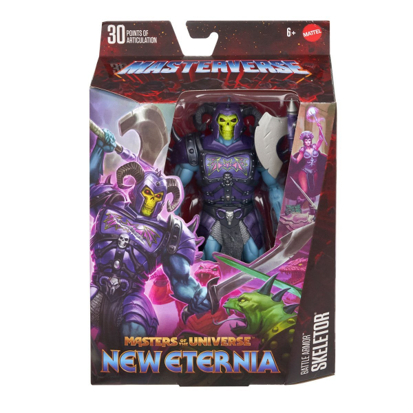 Battle Armor Skeletor Action Figure Masterverse, Masters of the Universe: New Eternia, 18 cm