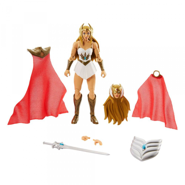 She-Ra Action Figure Masterverse Deluxe, Masters of the Universe: Princess of Power, 18 cm