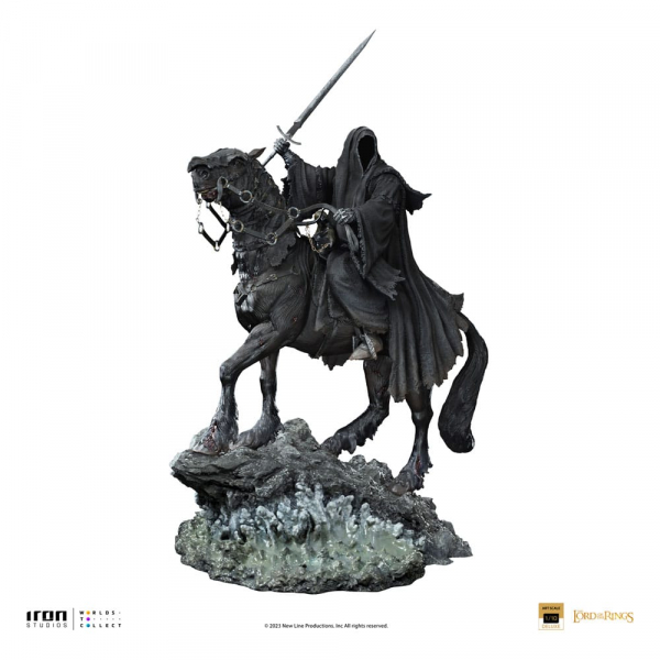 Nazgul on Horse Statue 1:10 Art Scale Deluxe, Der Herr der Ringe, 42 cm