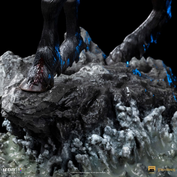 Nazgul on Horse Statue 1:10 Art Scale Deluxe, Der Herr der Ringe, 42 cm