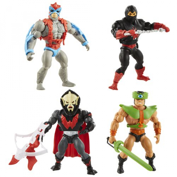 Mattel Masters of the Universe Origins Wave 1 4-Pack Action Figure